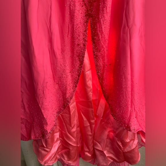 Tony Bowls Fuchsia Evening Gown - Picture 8 of 16